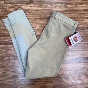 NWT Dublin Kids Tan Riding Pants